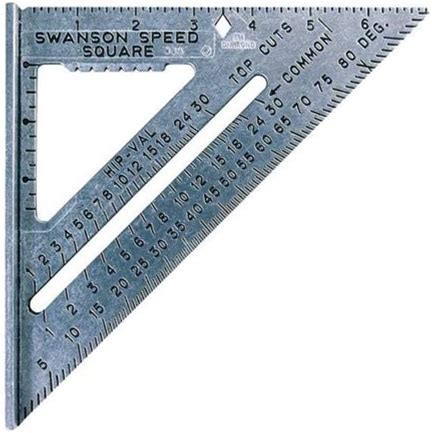 Swanson Tool S0101 7-inch Speed Square