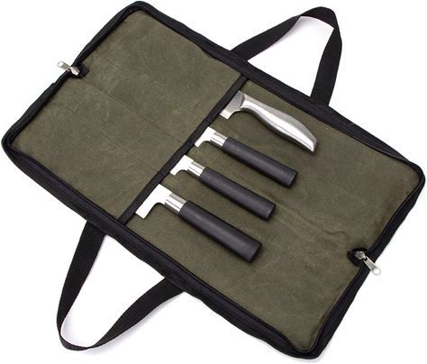 Qees Canvas Knife Roll