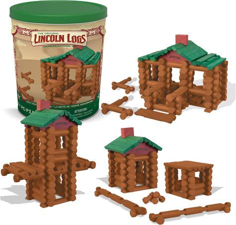 Lincoln Logs 100th Anniversary Tin