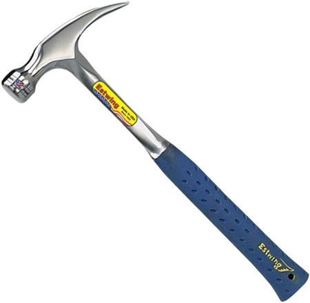 Estwing E3-16S 16 oz Straight Claw Hammer